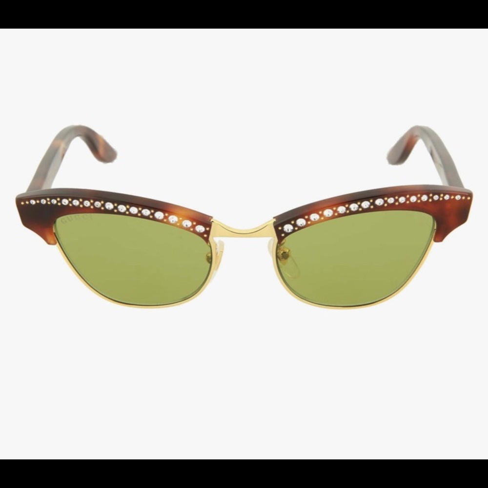 Gucci authentic Swarovski diamonds sunglasses